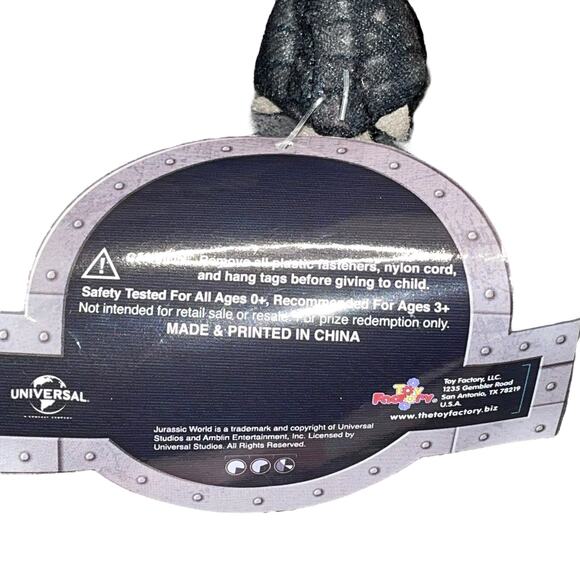 Jurassic World Plush Dinosaur Raptor Stuffed Animal Toy Nursery Decor Gift 11” - Picture 9 of 12